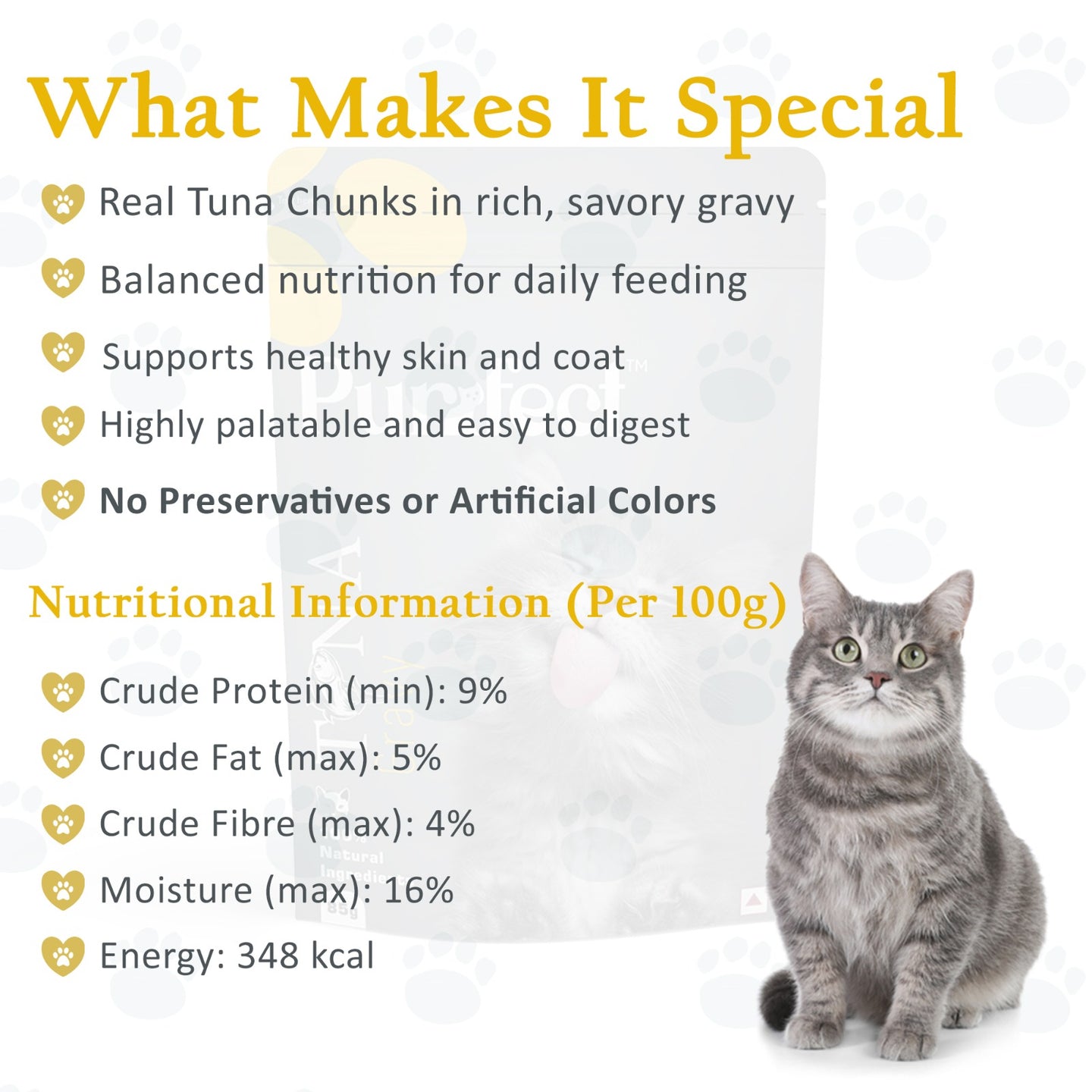 Purrfect Tuna Gravy- 85g (Pack of 5)